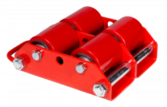 Подкатная опора неповоротная AS40-P, г/п 4000кг (Noblelift)