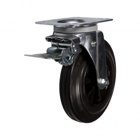 SCb80 KU (82) Ролик поворотный с тормозом