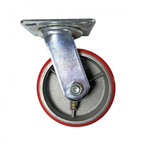 SCp80 (L) Ролик поворотный полиуретановый