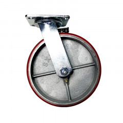 SCpb80 (L) Ролик поворотный полиуретан. с торм.