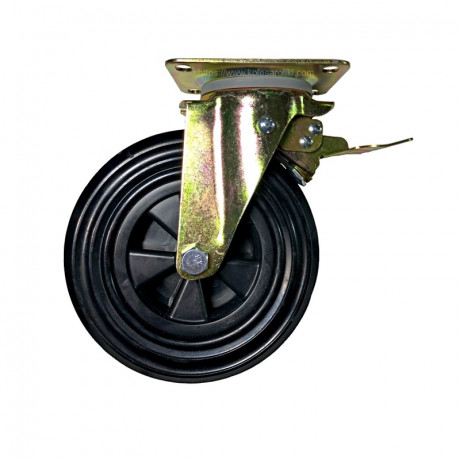 SCb80 KU (L) Ролик поворотный с тормозом