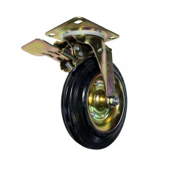 SCb80 FAD (L) Ролик поворотный с тормозом