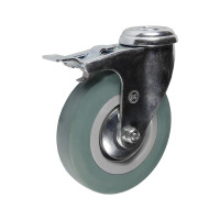 SChgb25 (33) Ролик поворотный под болт c торм.