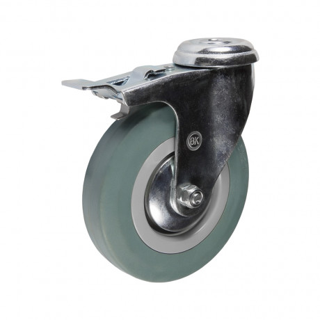 SChgb93 (33) Ролик поворотный под болт с торм.