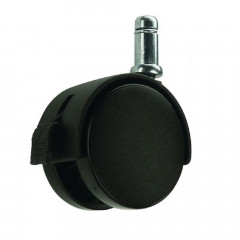 TWGB50 (C) Ролик мебельный диам.50мм со штырем с торм.