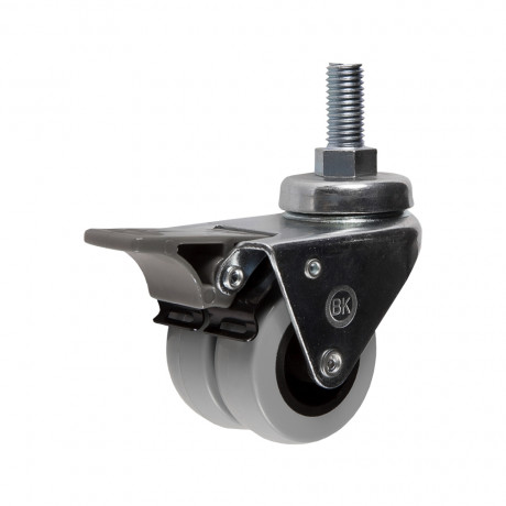 SCtndb25 (49) Ролик поворотный с болтом с торм.