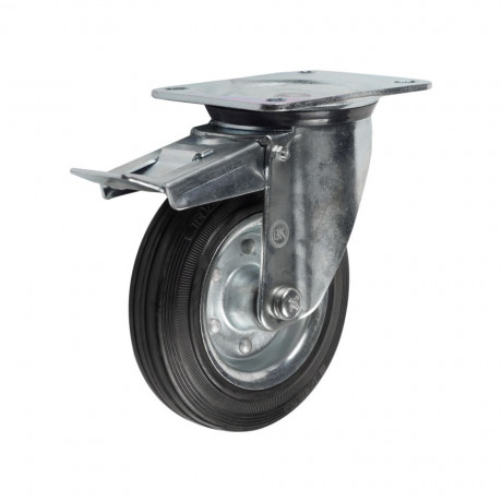 SRCb55 (43) Ролик поворотный с торм.