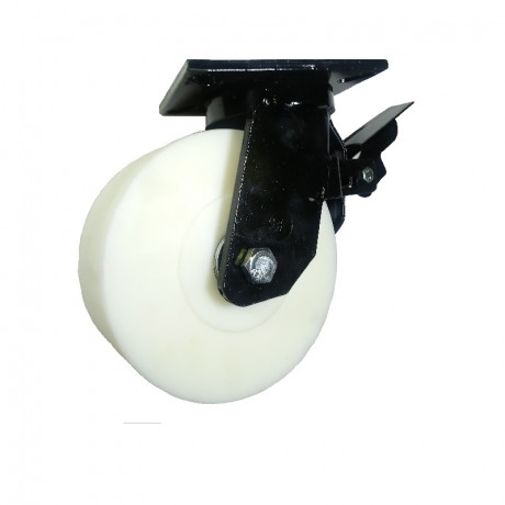 SCdnb80 (75) Heavy Ролик поворотный нейлон. с торм.