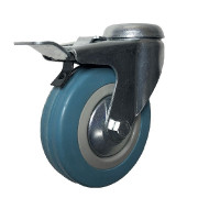 SChgb25 (L) Ролик поворотный под болт c торм.